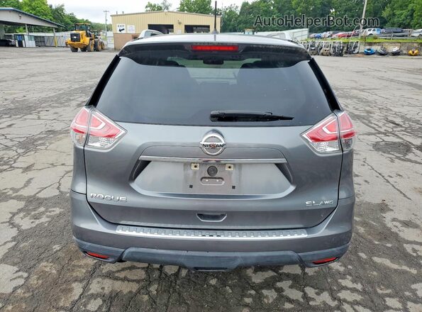 5N1AT2MV2GC802339 2016 NISSAN ROGUE Gray Vista trasera