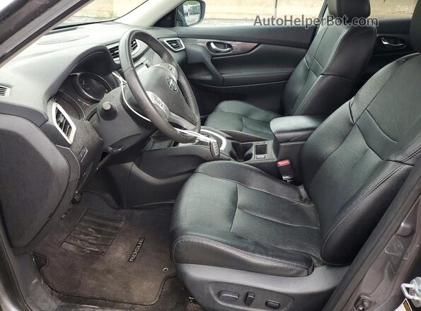 5N1AT2MV2GC802339 2016 NISSAN ROGUE Gray Vista interior delantera