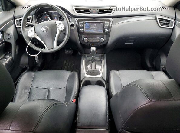5N1AT2MV2GC802339 2016 NISSAN ROGUE Gray Vista del salpicadero