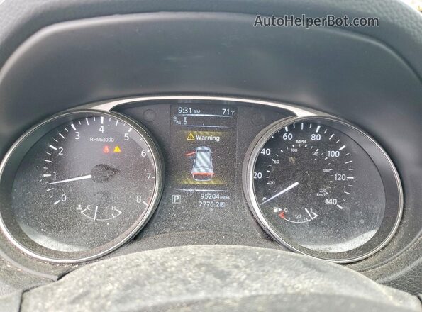 5N1AT2MV2GC802339 2016 NISSAN ROGUE Gray Vista del cuadro de instrumentos
