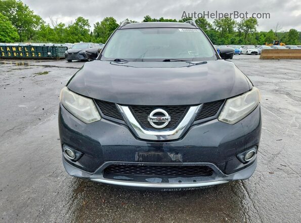 5N1AT2MV2GC860631 2016 NISSAN ROGUE Black Front view