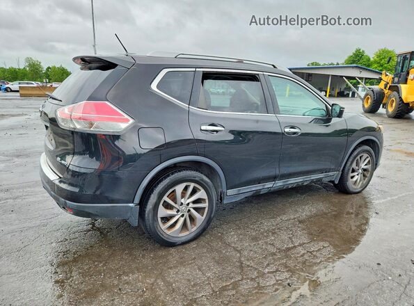 5N1AT2MV2GC860631 2016 NISSAN ROGUE Black Rear right