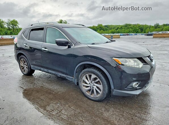 5N1AT2MV2GC860631 2016 NISSAN ROGUE Black Front right