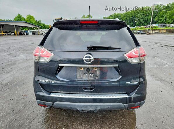 5N1AT2MV2GC860631 2016 NISSAN ROGUE Black Rear view
