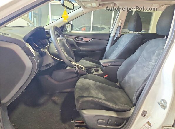 5N1AT2MV2GC899154 2016 NISSAN ROGUE White Widok wnętrza z przodu