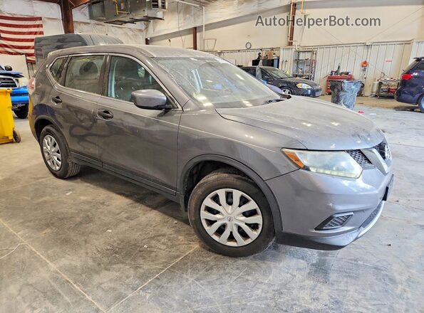 5N1AT2MV2GC913179 2016 NISSAN ROGUE Gray Front right