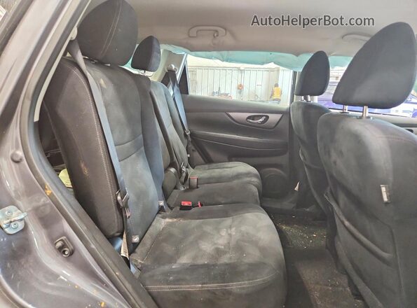 5N1AT2MV2GC913179 2016 NISSAN ROGUE Gray Rear interior view