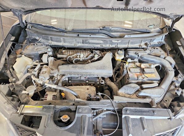 5N1AT2MV2GC913179 2016 NISSAN ROGUE Gray Engine compartment view