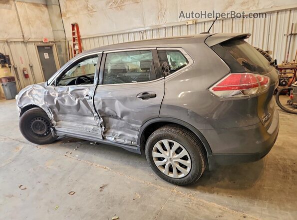 5N1AT2MV2GC913179 2016 NISSAN ROGUE Gray Rear left
