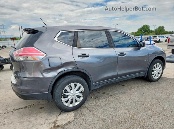 5N1AT2MV2GC924716 2016 NISSAN ROGUE Gray უკანა მარჯვენა