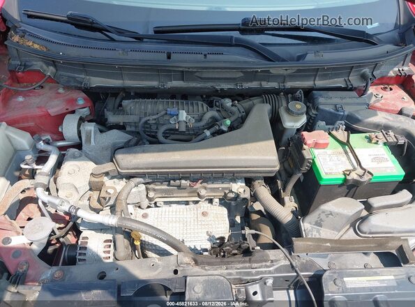 5N1AT2MV2HC802441 2017 NISSAN ROGUE Красный Вид сзади