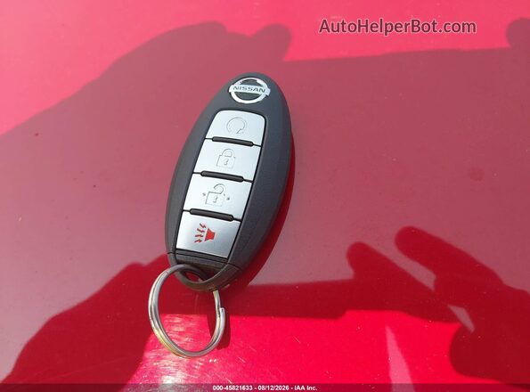 5N1AT2MV2HC802441 2017 NISSAN ROGUE Красный Вид панели приборов