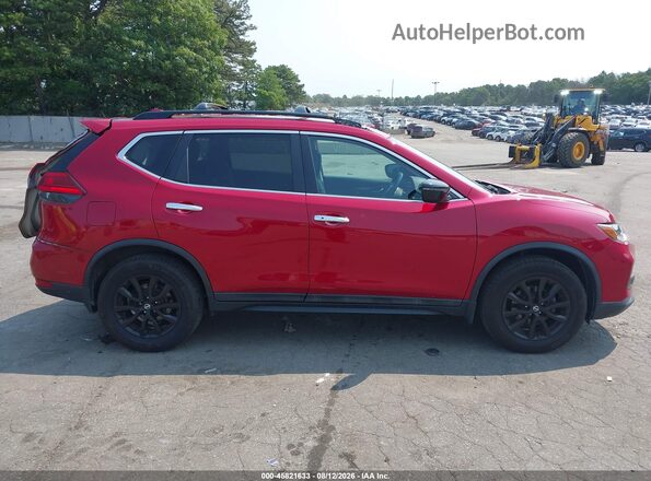 5N1AT2MV2HC802441 2017 NISSAN ROGUE Красный Панорамный вид салона 360°