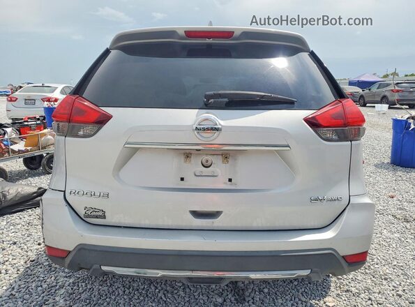 5N1AT2MV2HC846066 2017 NISSAN ROGUE Silver Rear view