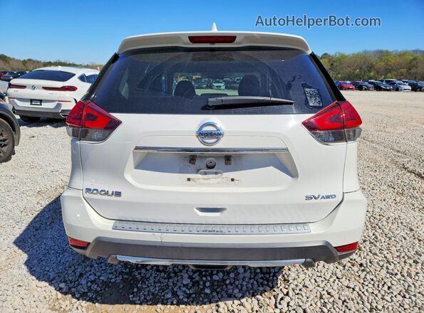 5N1AT2MV2HC880573 2017 NISSAN ROGUE White Вид ззаду