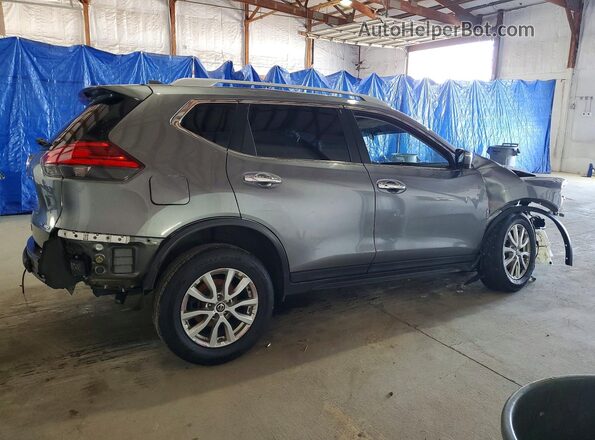 5N1AT2MV2HC888656 2017 NISSAN ROGUE Gray Задня права чверть