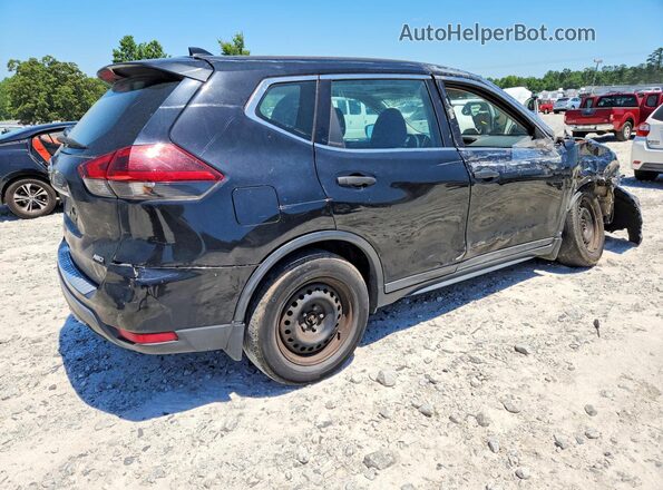 5N1AT2MV2JC744093 2018 NISSAN ROGUE Black Trasero derecho