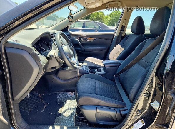 5N1AT2MV2JC744093 2018 NISSAN ROGUE Black Vista interior delantera