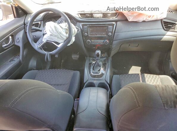 5N1AT2MV2JC780852 2018 NISSAN ROGUE White Առջևի վահանակի տեսք