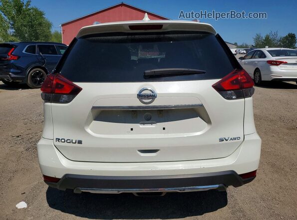 5N1AT2MV2JC780852 2018 NISSAN ROGUE White Հետևի տեսք