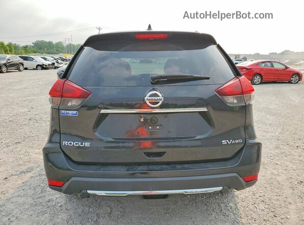 5N1AT2MV2JC786389 2018 NISSAN ROGUE Black Widok z tyłu