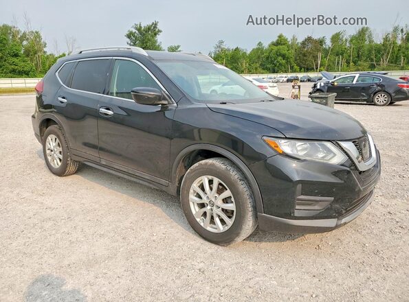 5N1AT2MV2JC786389 2018 NISSAN ROGUE Black Przód prawy