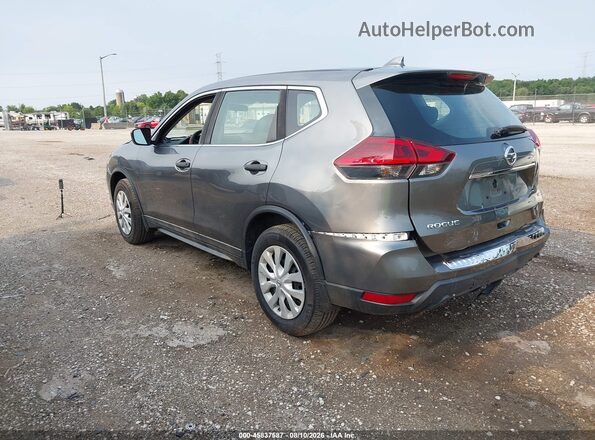 5N1AT2MV2JC841309 2018 NISSAN ROGUE Gray Trasero izquierdo