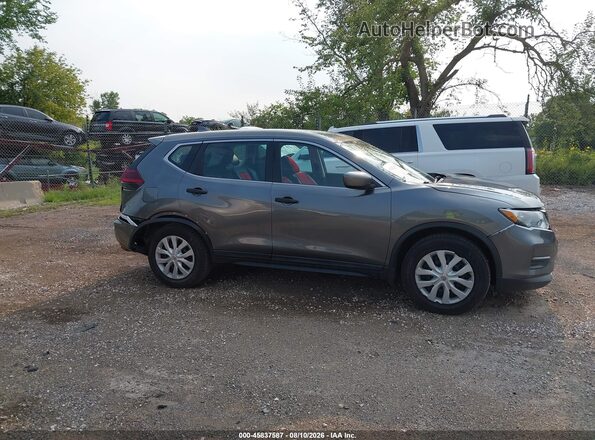 5N1AT2MV2JC841309 2018 NISSAN ROGUE Gray Vista interior trasera