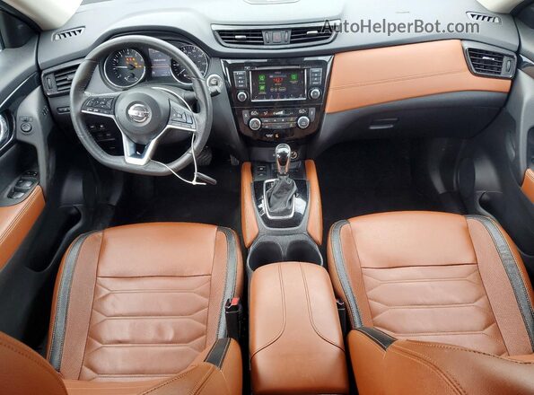 5N1AT2MV2KC724380 2019 NISSAN ROGUE Black Widok deski rozdzielczej