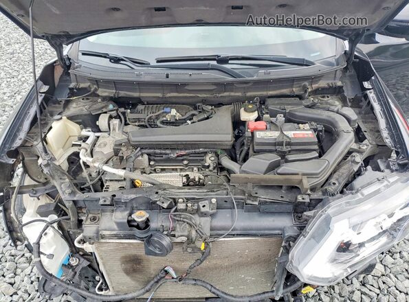 5N1AT2MV2KC724380 2019 NISSAN ROGUE Black Widok komory silnika