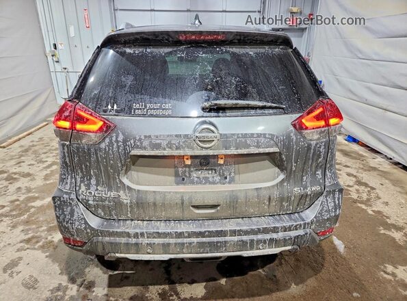 5N1AT2MV2KC766628 2019 NISSAN ROGUE Gray Вид ззаду