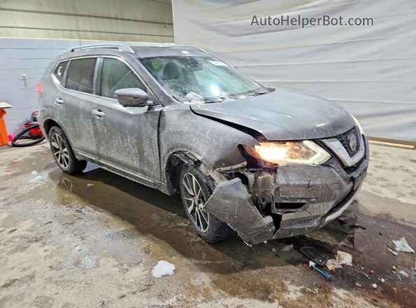 5N1AT2MV2KC766628 2019 NISSAN ROGUE Gray Передня права чверть
