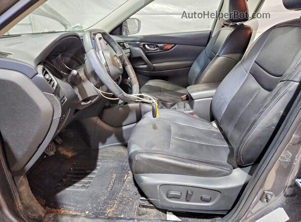 5N1AT2MV2KC766628 2019 NISSAN ROGUE Gray Вид салону спереду