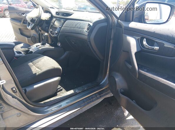 5N1AT2MV2KC828271 2019 NISSAN ROGUE Gray Вид салону спереду