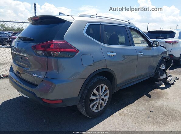 5N1AT2MV2KC828271 2019 NISSAN ROGUE Gray Задня права чверть