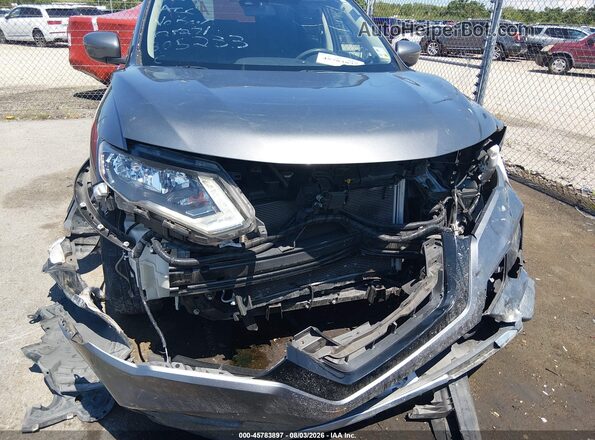 5N1AT2MV2KC828271 2019 NISSAN ROGUE Gray Вид спереду