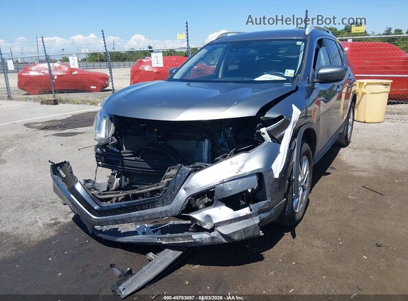 5N1AT2MV2KC828271 2019 NISSAN ROGUE Gray Вид щитка приладів