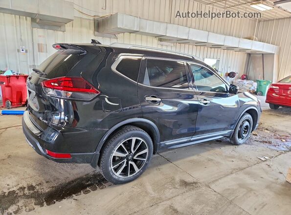 5N1AT2MV2KC842221 2019 NISSAN ROGUE Черный Задняя правая четверть