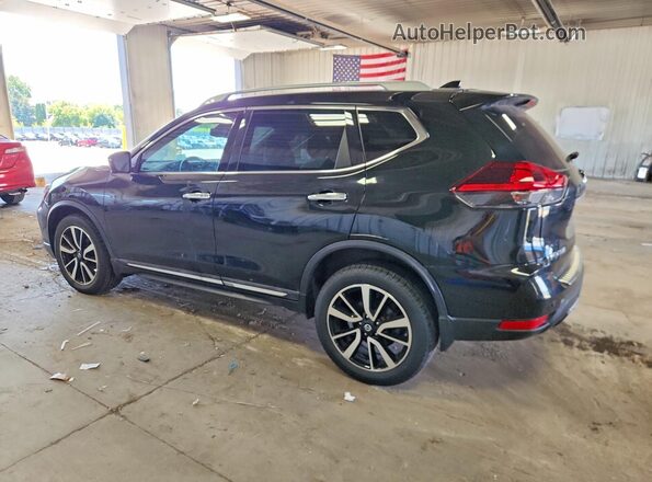 5N1AT2MV2KC842221 2019 NISSAN ROGUE Черный Задняя левая четверть