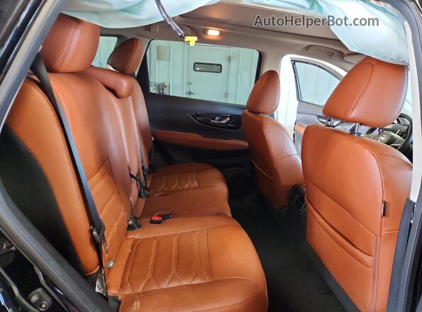 5N1AT2MV2KC842221 2019 NISSAN ROGUE Черный Вид задней части салона