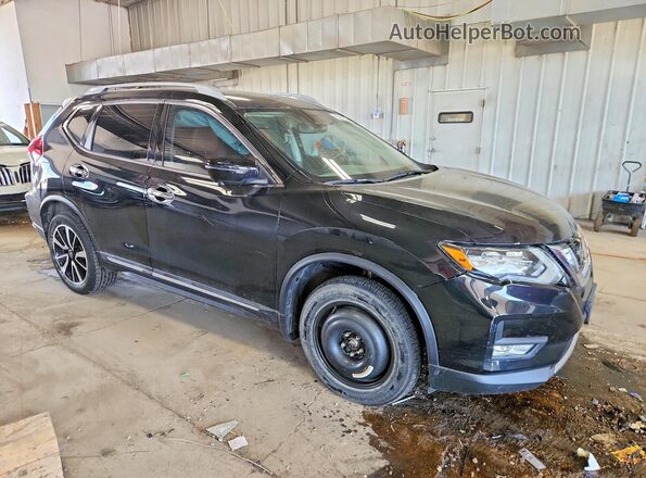 5N1AT2MV2KC842221 2019 NISSAN ROGUE Черный Передняя правая четверть