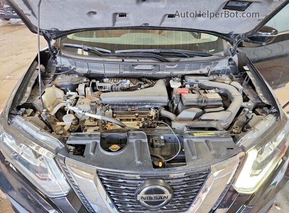 5N1AT2MV2KC842221 2019 NISSAN ROGUE Черный Вид подкапотного пространства