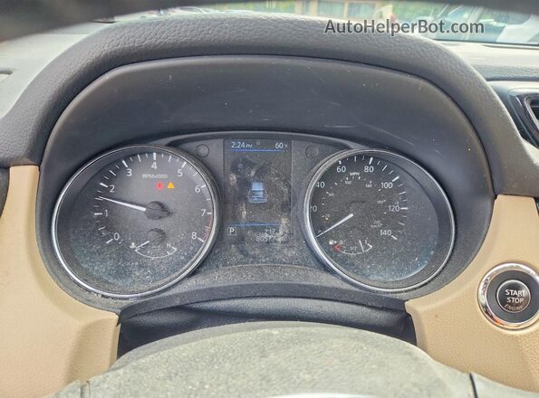 5N1AT2MV2LC779204 2020 NISSAN ROGUE Blue Vista del cuadro de instrumentos