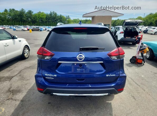 5N1AT2MV2LC779204 2020 NISSAN ROGUE Blue Vista trasera