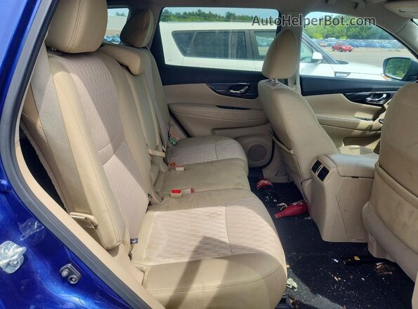 5N1AT2MV2LC779204 2020 NISSAN ROGUE Blue Vista interior trasera