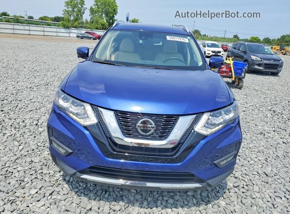 5N1AT2MV2LC803257 2020 NISSAN ROGUE Blue Widok z przodu