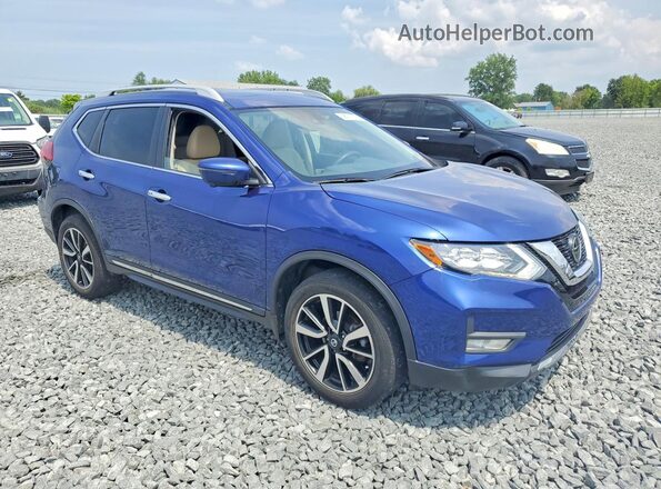 5N1AT2MV2LC803257 2020 NISSAN ROGUE Blue Przód prawy