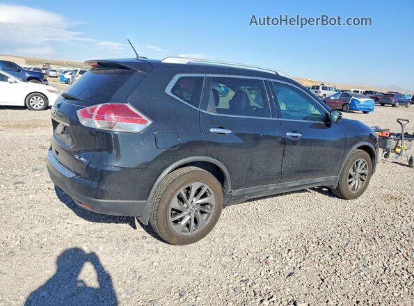 5N1AT2MV3GC740742 2016 NISSAN ROGUE Черный Вид спереди