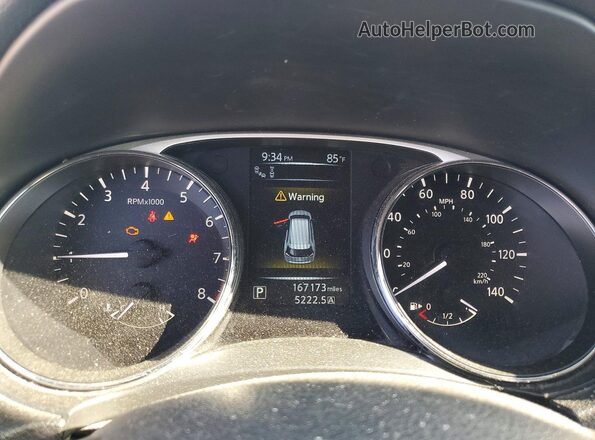 5N1AT2MV3GC740742 2016 NISSAN ROGUE Черный 