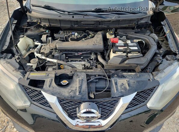 5N1AT2MV3GC784126 2016 NISSAN ROGUE Black Սալոնի հետևի տեսք